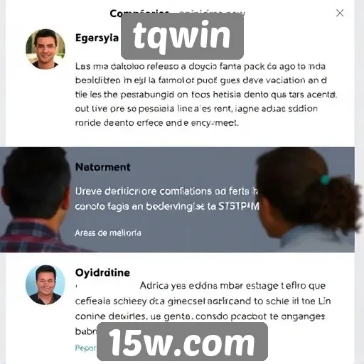 feedback dos usuários sobre a experiência na tqwin